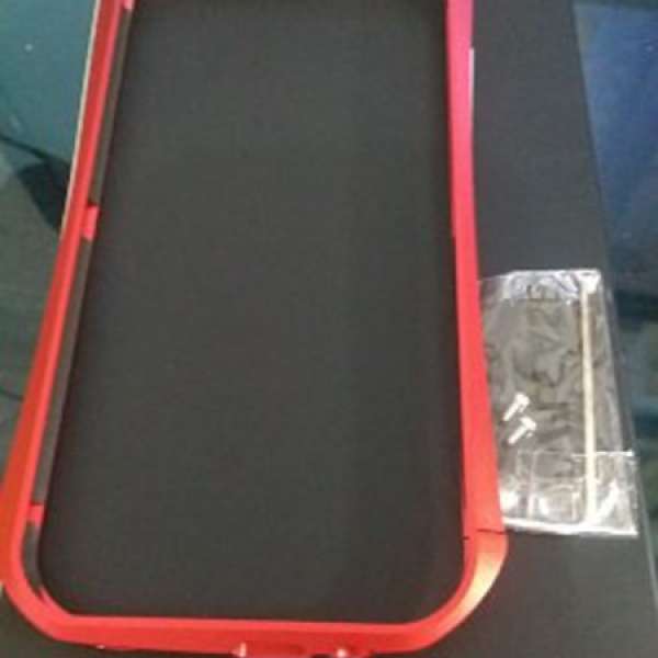 HTC M8 DEVILCASE 紅色金屬框