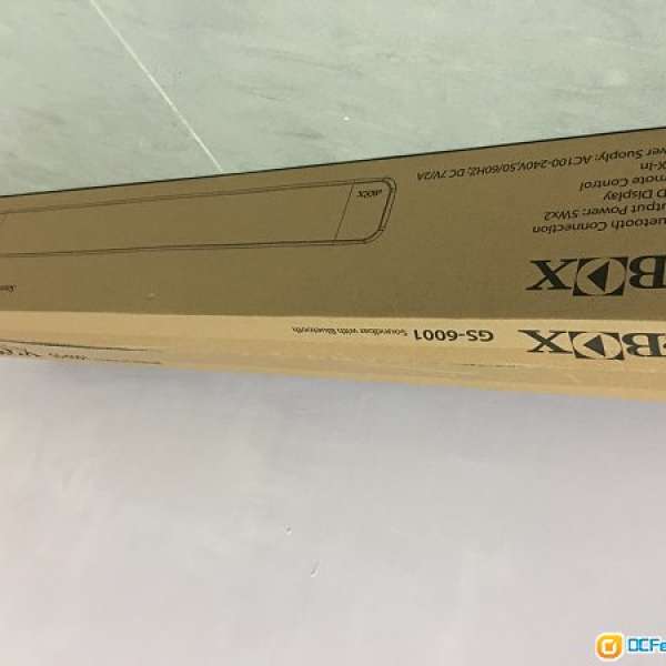 eBox GS-6001 Sound Bar with Bluetooth 藍牙揚聲器