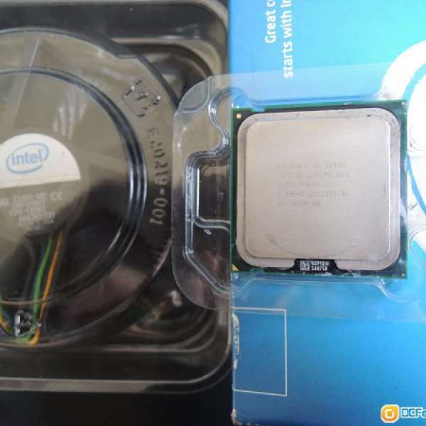 Intel Core2 Duo E8400 @ 3.00GHz原盒原裝散熱風扇