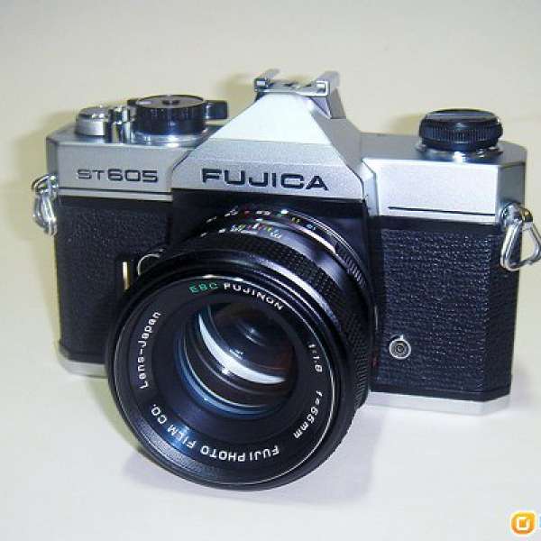 (M42) Fujica ST 605 輕巧全機械快門 菲林相機 / EBC Fujinon 55 f1.8 定焦鏡
