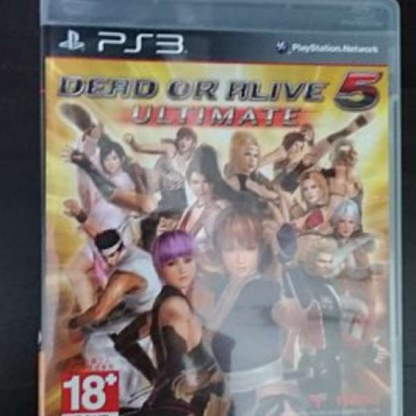 90% PS Game Dead Or Alive 5 Ultimate
