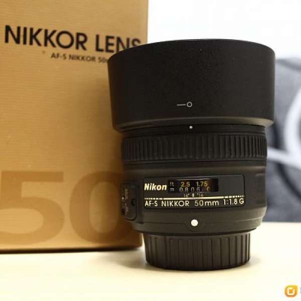 減價重PO  90%新Nikon AF-S 50mm1.8G