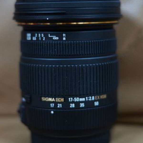 Sigma 17-50mm F2.8 EX DC OS HSM - Sony mount行貨 有保