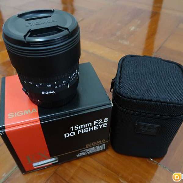 SIGMA 15mm f/2.8 EX FISHEYE Canon Mount