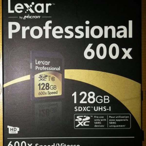 Lexar 600x 128GB SDXC