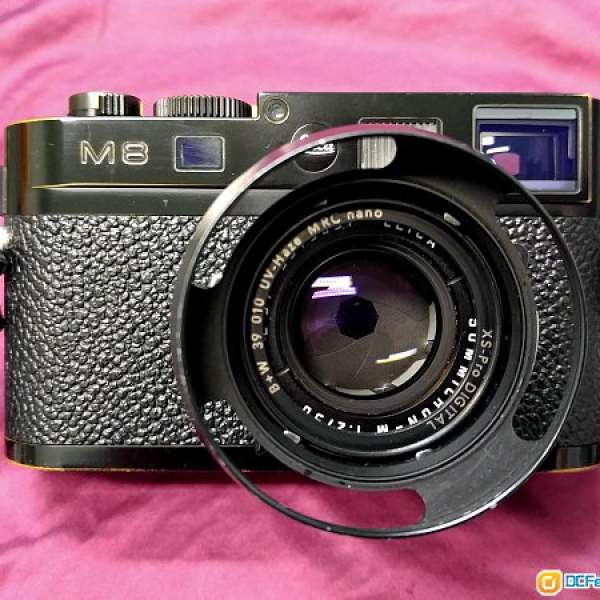 Leica M8.2 Black Paint 淨機身, 香港行貨, 已過保, 有露銅