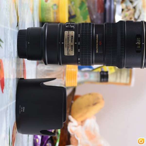 Nikon AF-S VR Zoom-Nikkor 70-200mm f/2.8G IF-ED