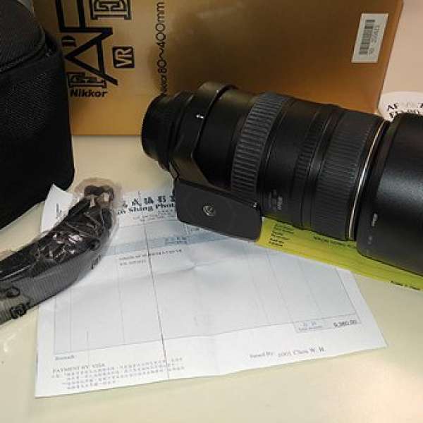 放售Nikon AF 80-400mm ED VR一代