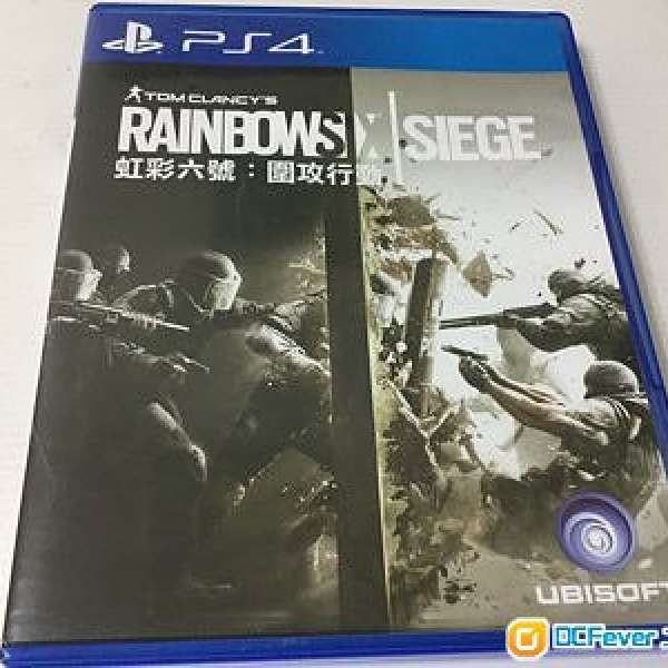 PS4 Tom clancy's rainbow six siege 虹彩六號 中文版