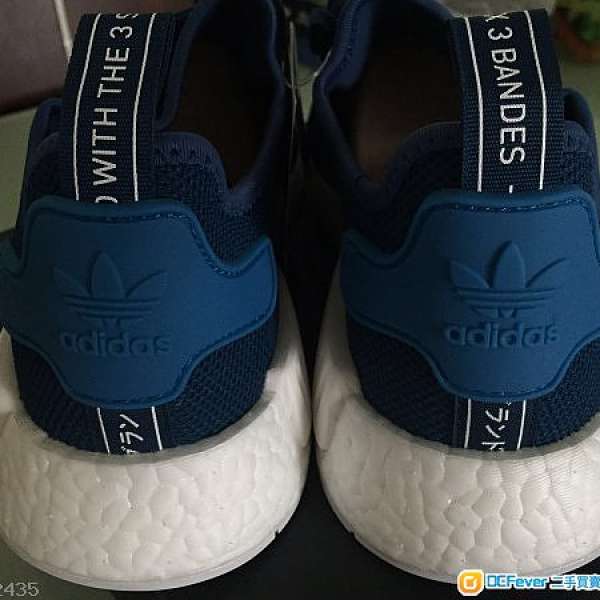 全新Adidas NMD RUNNER (新色) US 9 Navy 藍色 (最平)