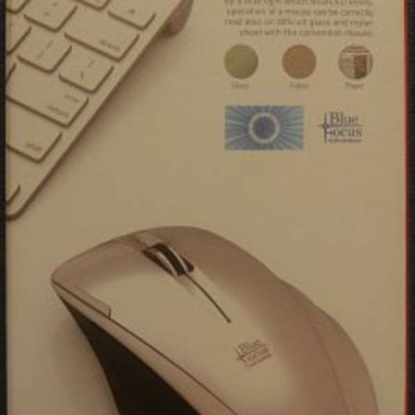 iBUFFALO BLUE LED Wireless Mouse (全新 )