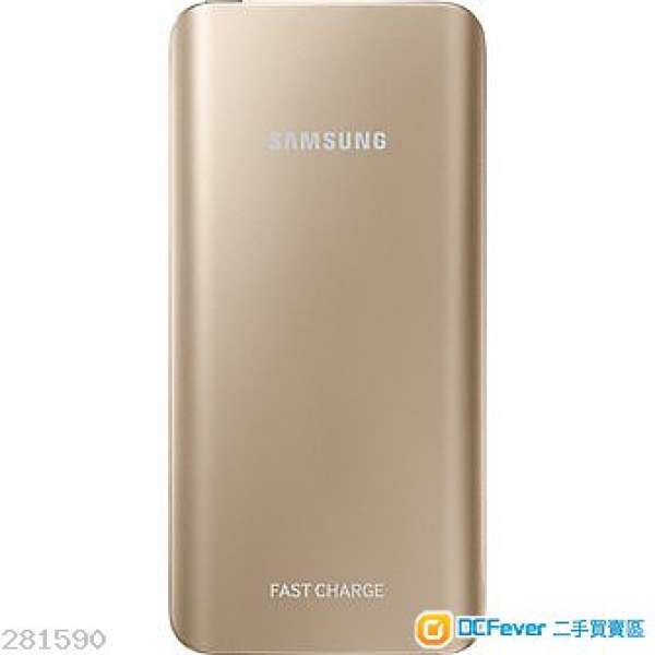 全新 未開 金色 Samsung Battery Pack 5200mAh