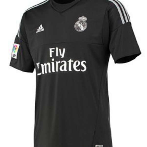 皇馬 主場龍門 球衣 黑色 中碼 Real Madrid 2015/16 - Black 100%NEW 100%REAL