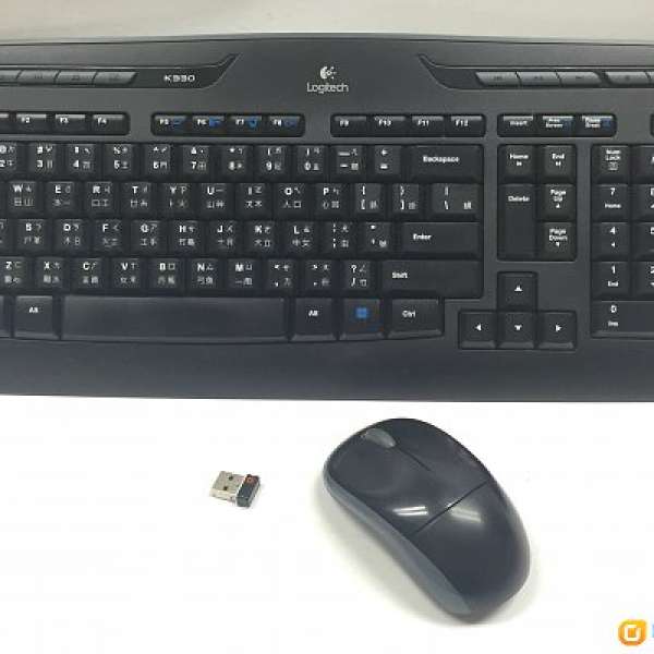 無線Keyboard & Mouse 套裝 Logitech K330