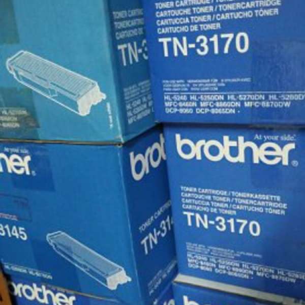原裝全新Brother TN-3170(美加版)=香港版TN-3185