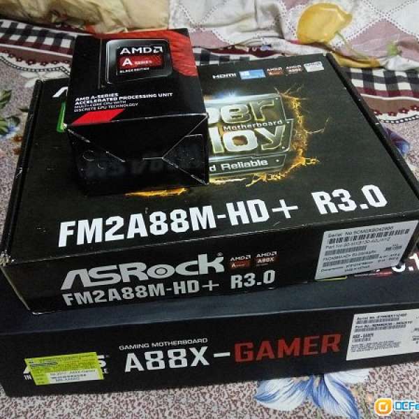 AMD A10-7850k + Asrock fm2a88m-hd+ r3.0