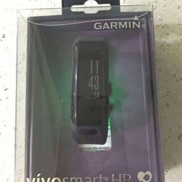 GARMIN VIVOSMART HR 行貨 紫色運動心率錶 有發票保養