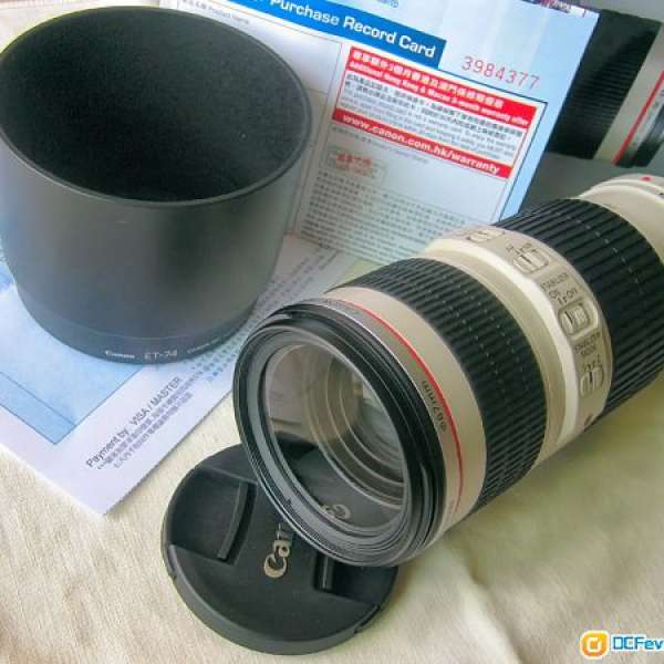 Canon EF 70-200mm L f4 is