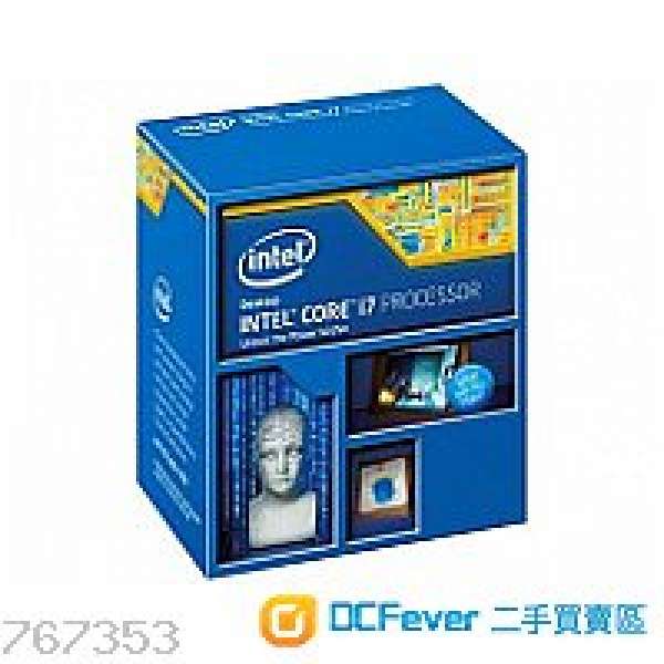 (水)intel Core i7-4790K 全新