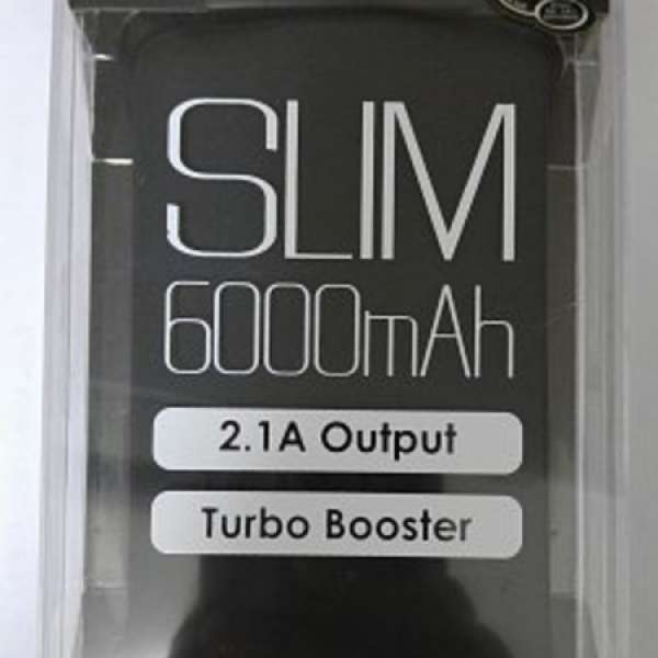 Michi 行貨 2.1A output SLIM 行動電源 6000mAh USB Power Bank Charger LG Apple