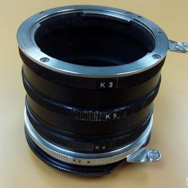 Nikon metal set of extension tube (K1 to K5) for marco