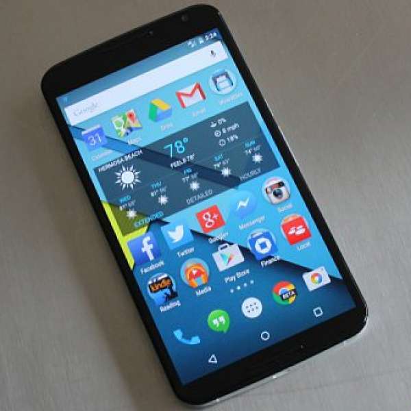 Motorola Nexus 6 (32GB) 藍色“單機” 90%新