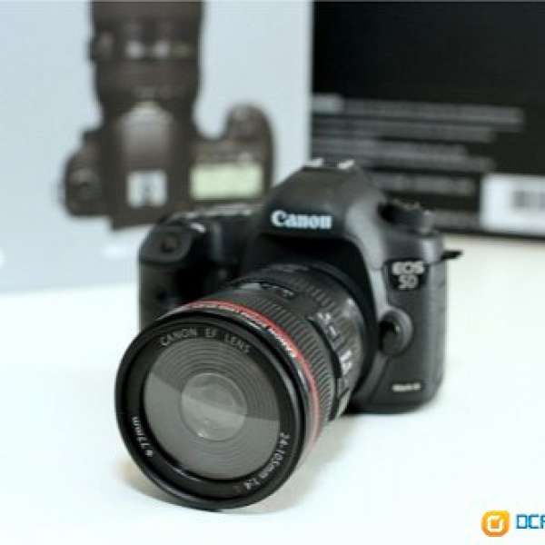 全新 Canon EOS 5D3 Mark III with 24-105mm f/4L IS USM 8GB USB 6D 1D