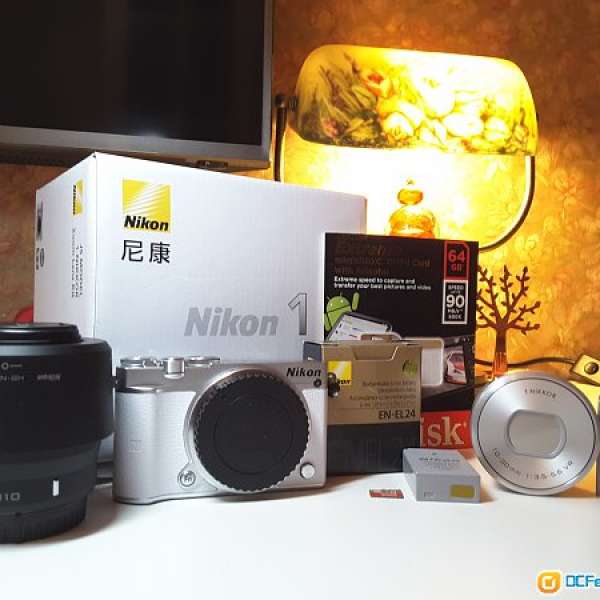 7月2日購入 Nikon 1 J5 (兩正電)連10-30mm及 30-110mm Nikkor