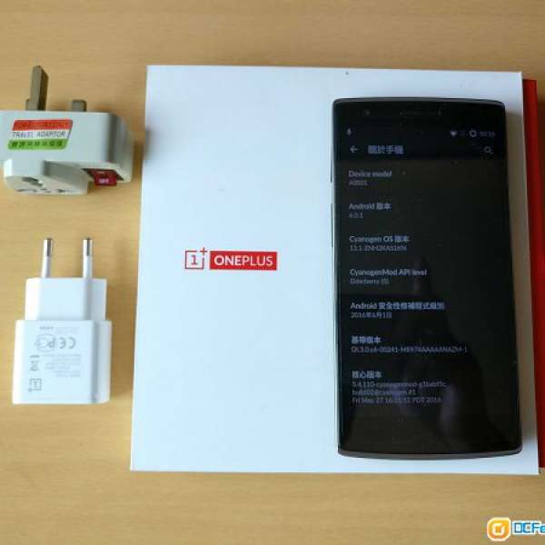 八成新 Oneplus One 國際版 64G 香港行貨 黑色