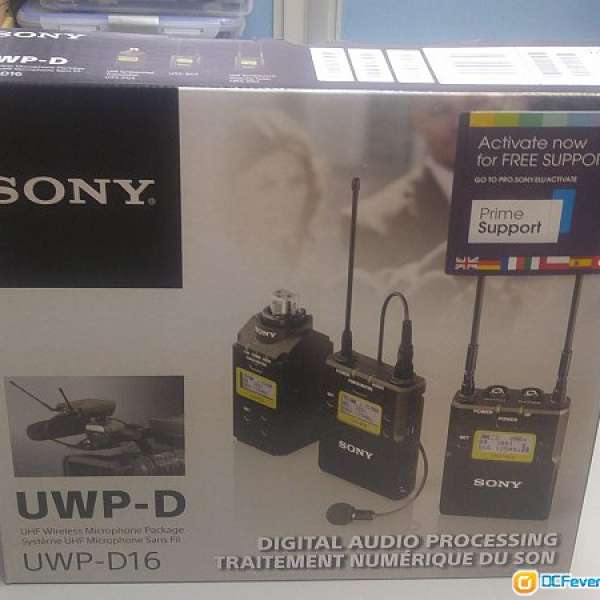Sony UWP-D16 wireless Microphone package