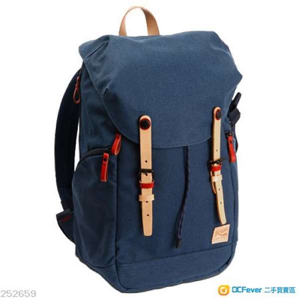 Zkin Getaway Kampe Canvas Ocean Blue 藍色 相機背囊 backpack 90% new
