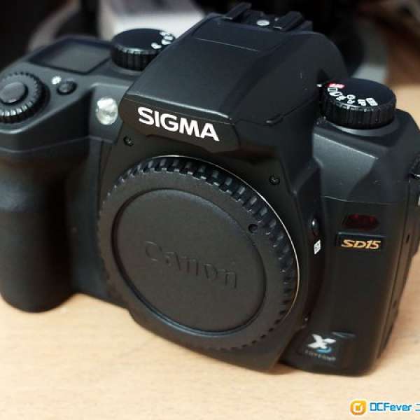 Sigma SD15(改EF mount)