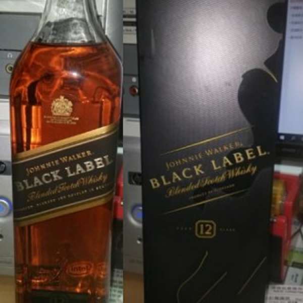 Johnnie Walker Black Label 12 Years Old 黑牌12年 Whisky 威士忌
