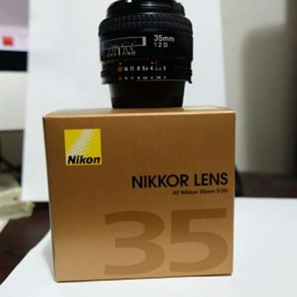 出售Nikon 35mm f/2D 或換 Fuji 18 f/2