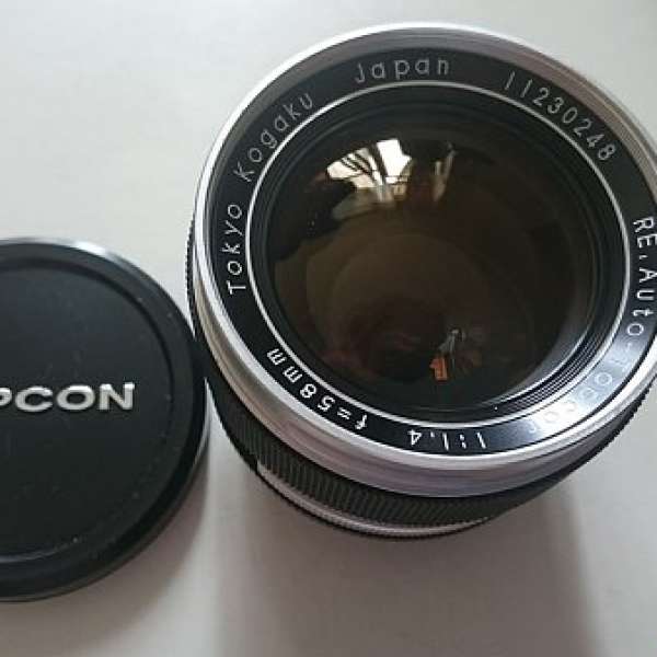 Topcon RE. Auto-Topcor 58mm F1.4 日本光學 銘鏡鳳凰瞳 Nikon Mount