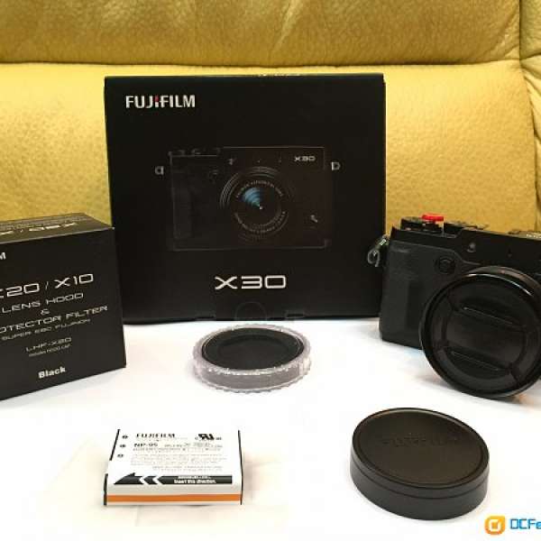 Fujifilm X30 + 配件