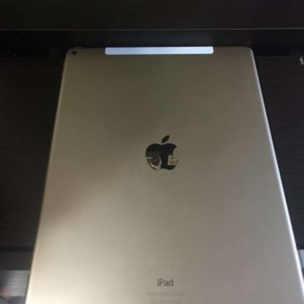 99%新 IPad pro 12.9 inch Wi-Fi + Cellular 4G 128GB 金色香港行貨