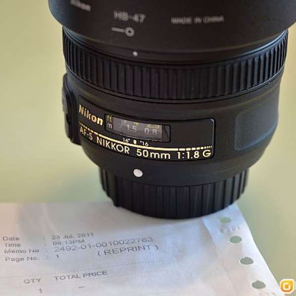 Nikon AF-S NIKKOR 50mm f/1.8G