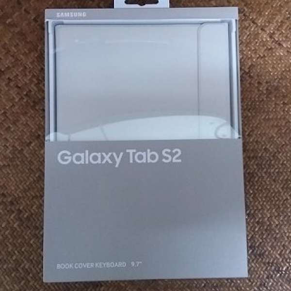 三星原廠Samsung Tab S2 9.7寸專用藍芽白色Book Cover Keyboard