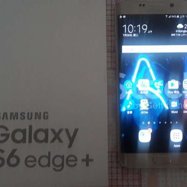 平售金色90% Samsung s6 edge + G928K 32gb，全套有盒齊配件。