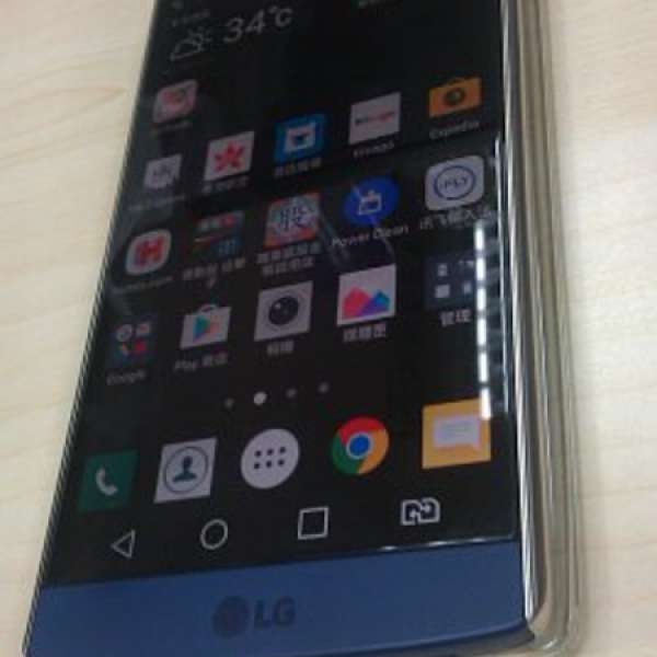 99% 新 LG V10 港版 雙卡 H961N 64G 藍色 《單機一電冇其他》 （謝絕議價，一毛不減）