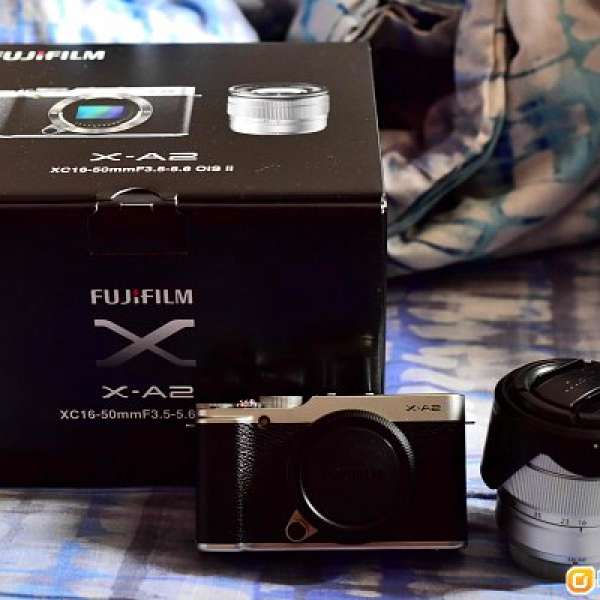 Fujifilm X-A2 body 連 XC 16-50mm F3.5-5.6 OIS II 鏡 kitset 黑色