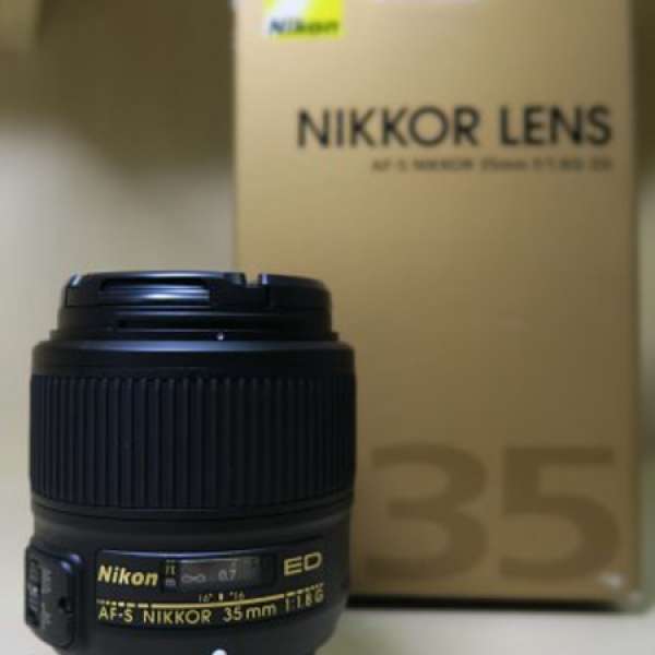 Nikon AF-S Nikkor 35mm f/1.8G