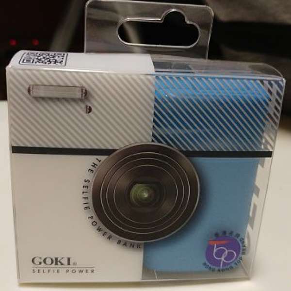 Goki selfie shutter & power bank 4000mAh 充電器 搖控自拍 尿袋