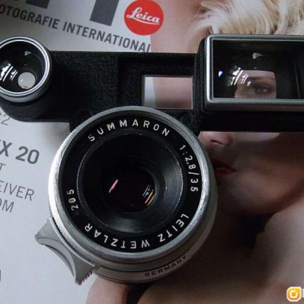 Leica Summaron 35 f2.8 (M3 goggle version)