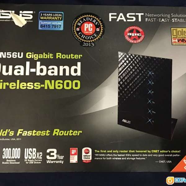 售Asus Router ARTN56U, 全新