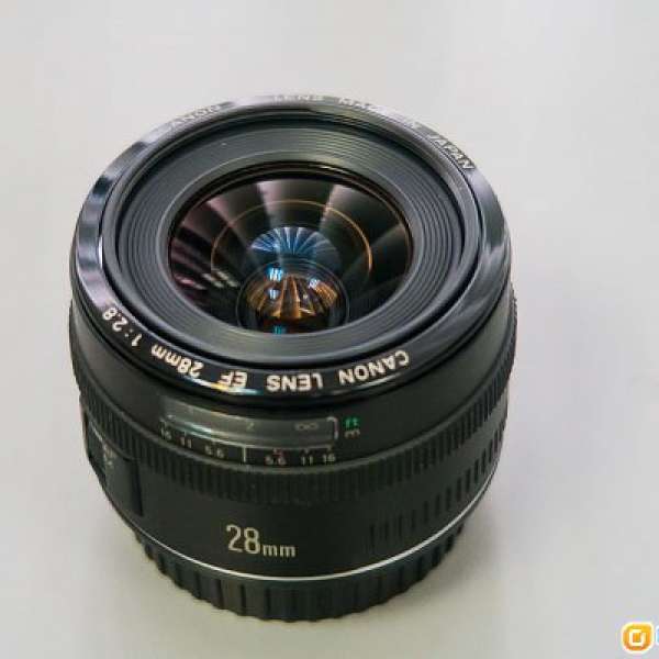 Canon EF 28mm f/2.8(not IS)