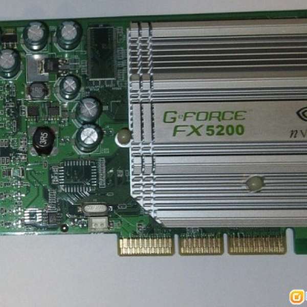 贈有緣人, 靜音NVIDIA FX5200 128MB DDR DVI TV VGA AGP display card