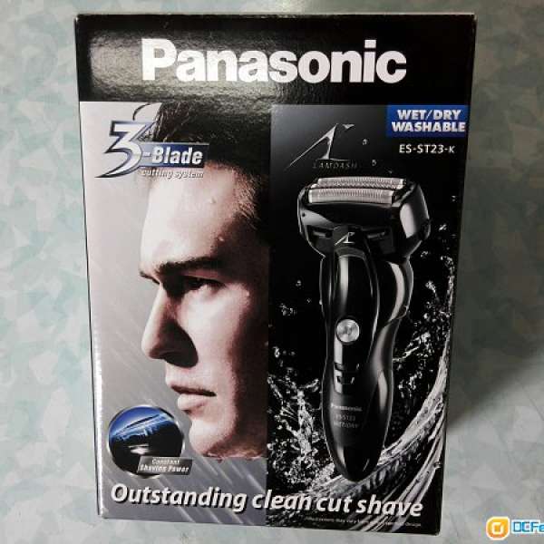 全新 Panasonic Rechargeable Shaver 黑色電鬚刨