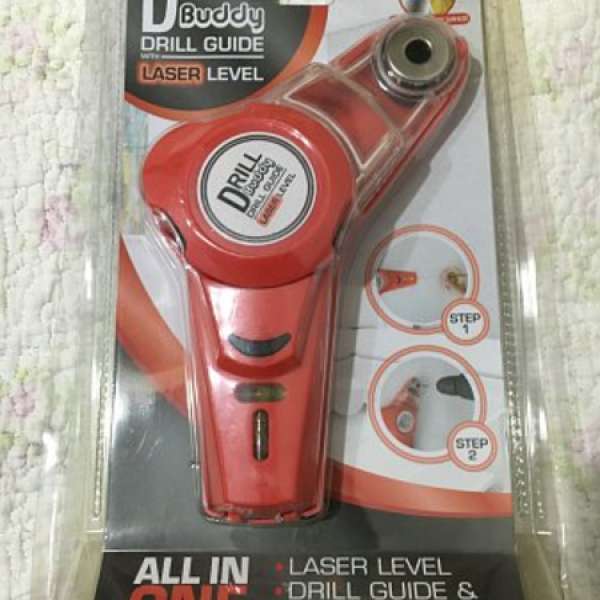 Drill Buddy Drill Guide With Laser Level